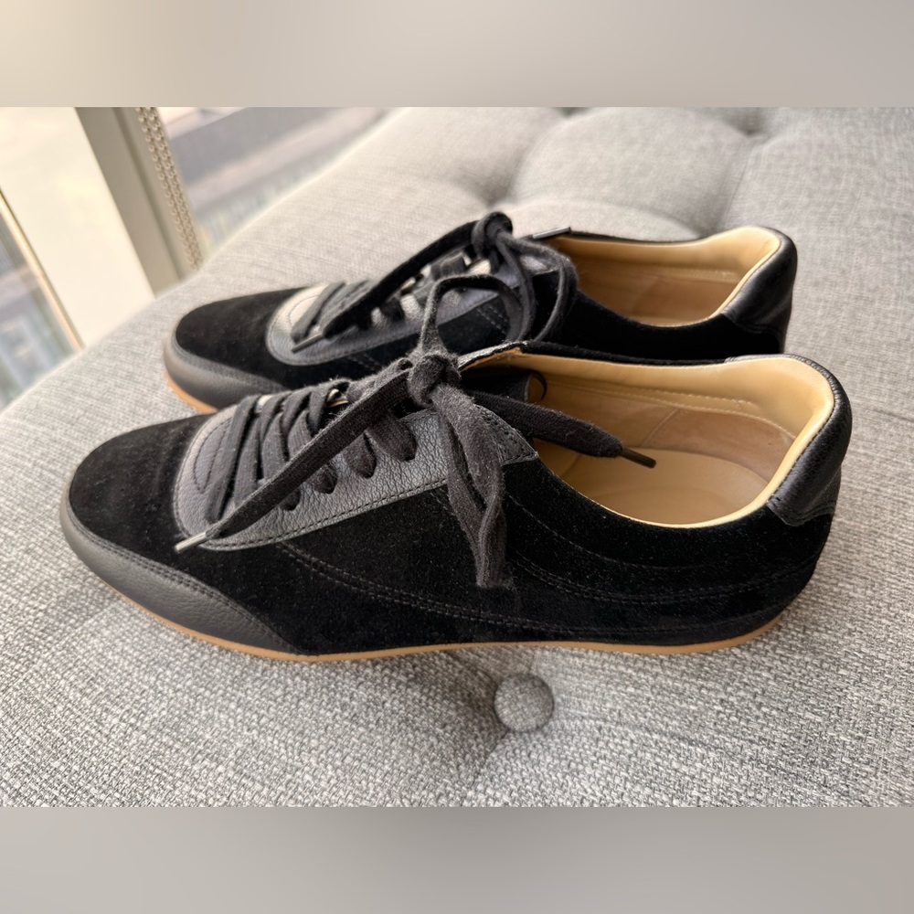 Vince Black Suede Sneakers - Picture 4 of 6